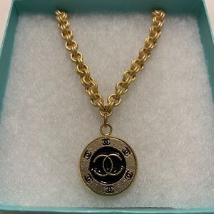 Repurposed Chanel necklace